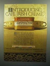 1984 General Foods International Coffees Ad - Irish