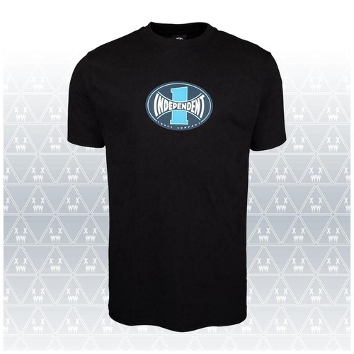 OFFERTA T-shirt Independent Truck Co ITC Span Cross NUOVA L nera interruttore ruota skate BZ