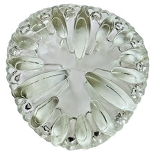 Teelichtwärmer West Germany 1986 Kunstglas 2,1kg Georgshutte Becker