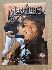 Frank Thomas 1997 Topps Finest Masters Baseball Card. Unpeeled. White Sox
