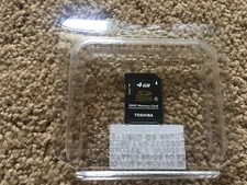 Sandisk 4GB TOSHIBA SD Card Memory Card