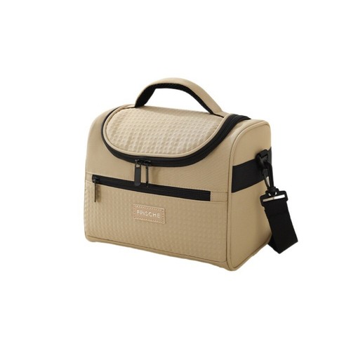 Durable Lunch Tote Bag Zipper Insulated Lunch Bag Tote Food Container Picnic - Picture 15 of 16