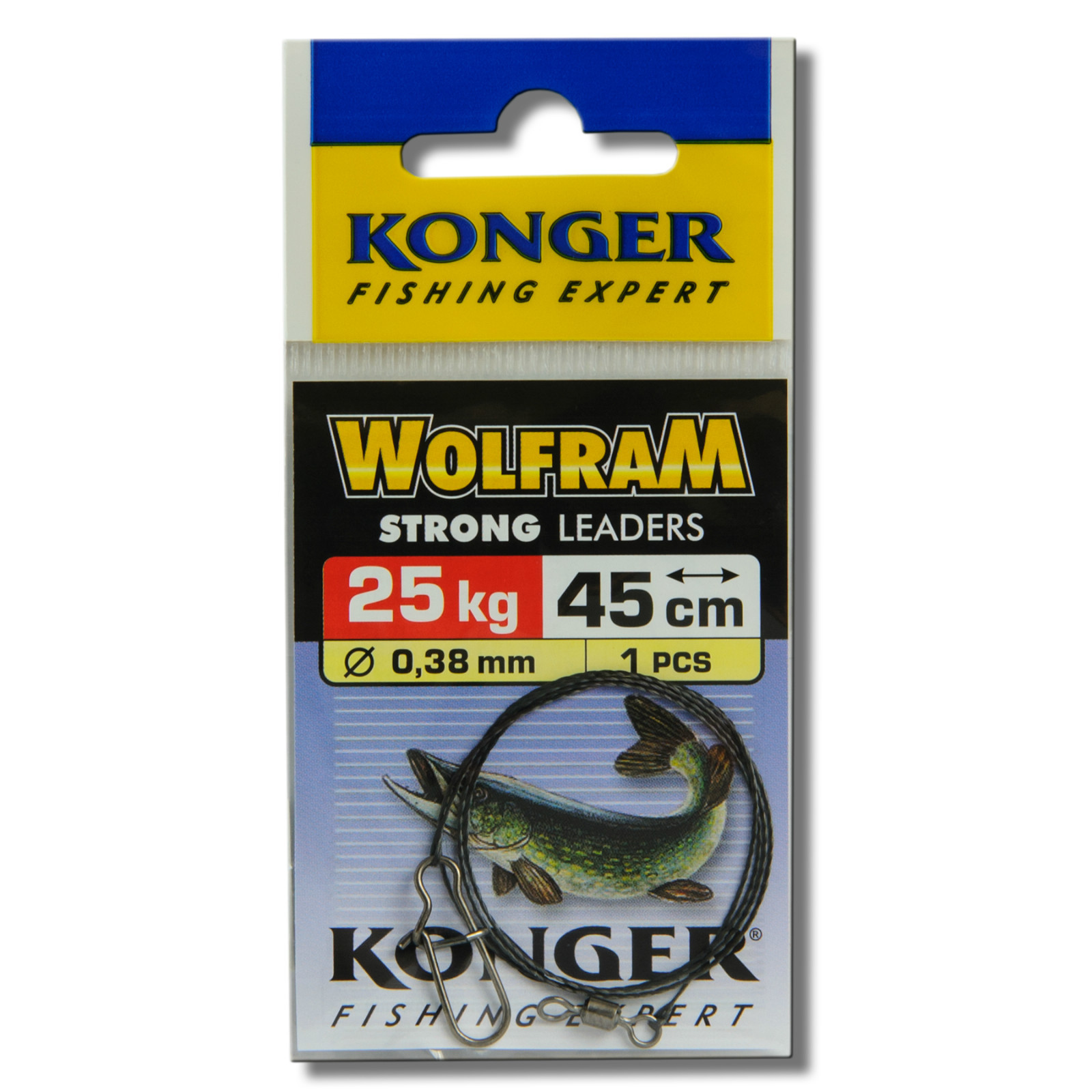 Fishing Wire Traces 25kg 55lb 35 45cm Leader Tungsten Pike Sea Fishing