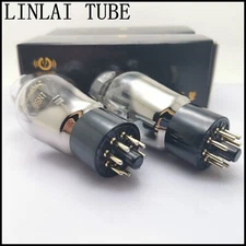 Matched Pair LINLAI 6SN7 Perfect HIFI CV181 ECC32 Audio Vacuum Tube Amp New Test