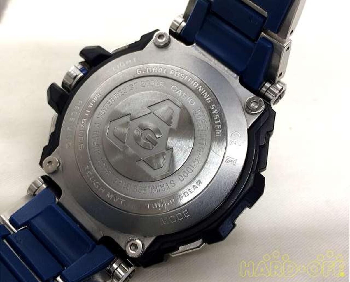 Casio G-Shock MT-G MTG-G1000D-1A2JF GPS Solar Powered Radio Black