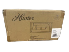 Hunter Doherty 12 in. 2-Light Natural Iron Flush Mount