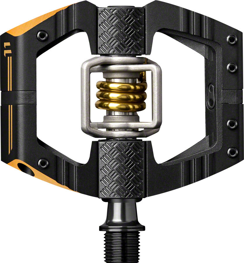 Двухсторонние бесклипсовые педали Crank Brothers Mallet E 11 Корпус из сплава 916 Черный Золотой 56190₽