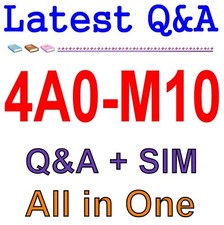 Nokia 5G Packet Core Architecture 4A0-M10 Exam Q A SIM