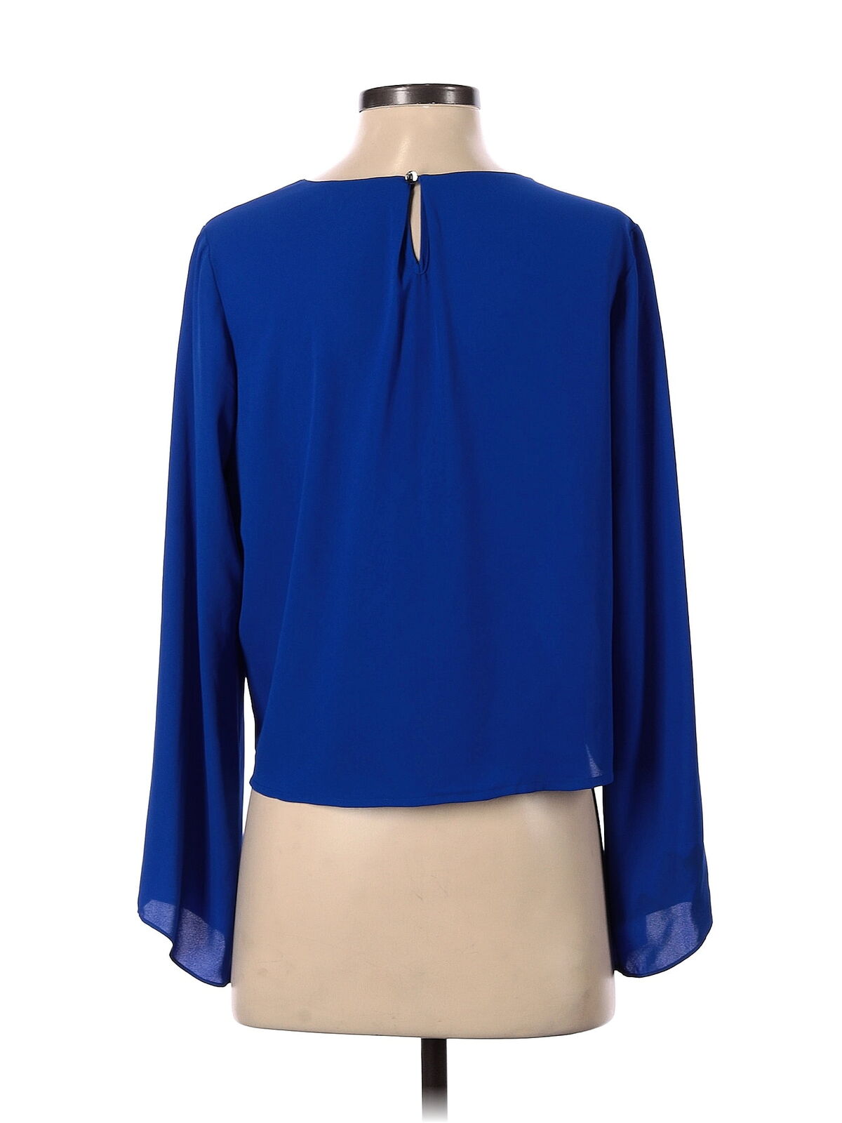 Vince Camuto Women Blue Long Sleeve Blouse XS - image 2