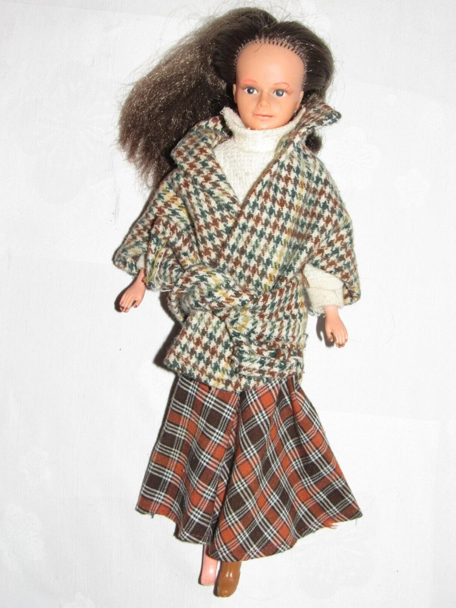 11I1 POUPEE MANNEQUIN TRESSY DE BELLA VINTAGE TENUE ANNEES 60 70