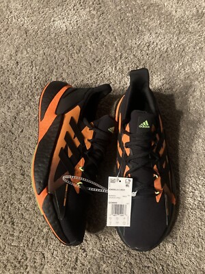 Mens Size 10- Adidas Boost X9000L4 Black And Orange! Boost Outsole! Cold Ready