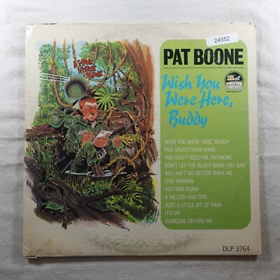 Pat Boone Wish You Were Here Buddy Record Album Vinyl LP | eBay