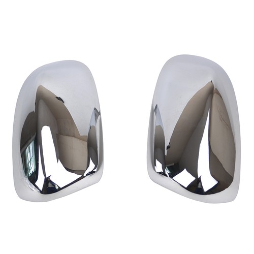 2x Chrome For Jeep Cherokee 2014-2019 Backup Rear View Side Mirror Cover Trim - Picture 3 of 5
