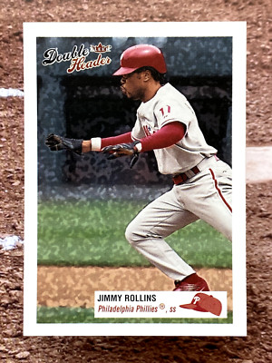 2003 Fleer Double Header Jimmy Rollins #63