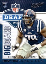 2016 Panini Prestige #8 Laremy Tunsil Draft Big Board Ole Miss Rebels