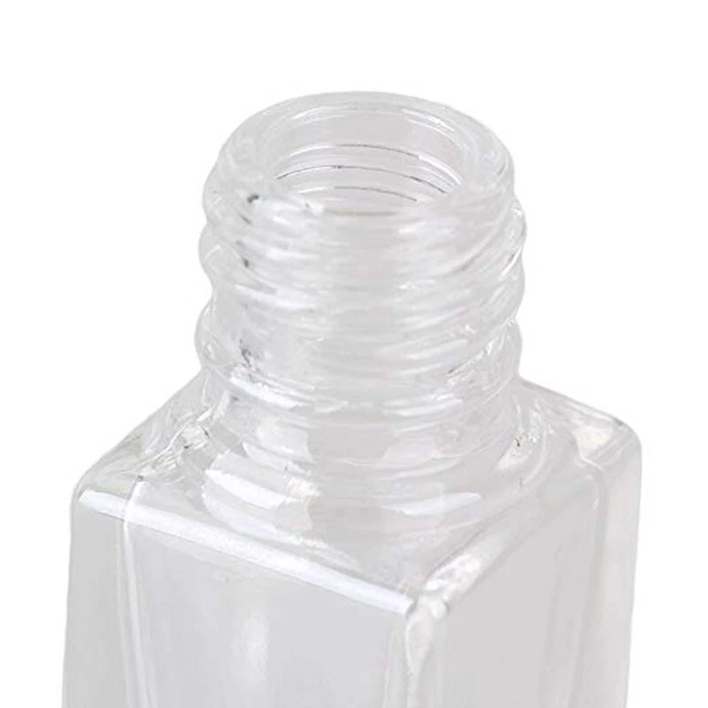 20 Pack Of Empty Nail Polish Bottles with Brush Caps Clear, 4ml - image 4 of 4