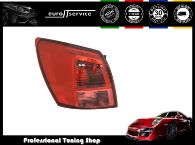 Left Rear Light for Nissan Qashqai 2006 2007 2008 2009 2010 VT664L Red Smoke