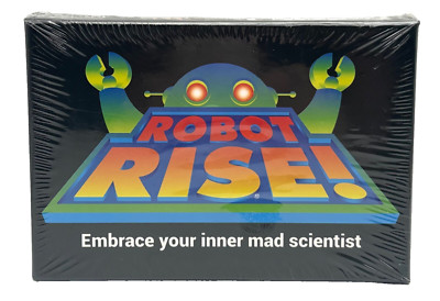 Robot Rise Card Game, Embrace Inner Mad Scientist, Build Robots & Defend Attacks