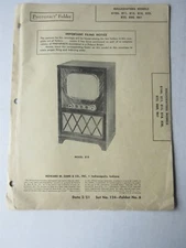 1951 Sams Photofact Folder Hallicrafters Models 810A 811+ Set 124 Folder 6