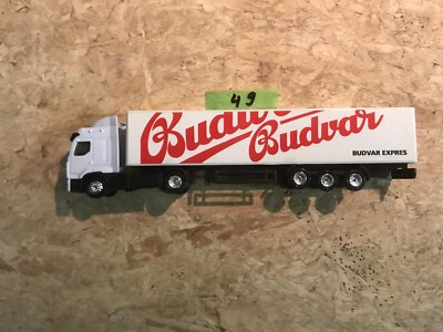 werbetrucks 1:87, Budvar Budweiser Expres, LKW,Selten, Bier,Brauerei, Tschechien