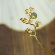 Chinese Style Hairpin Gold Hanfu Hair Stick Vintage Palace Hair Accessory