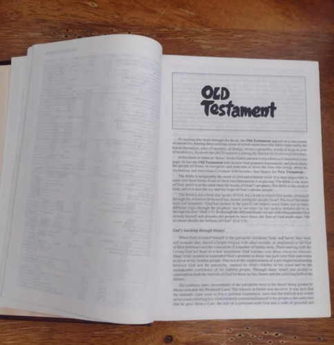 Christian Community Bible Catholic Pastoral Edition Hardback Burgundy - Picture 13 of 17