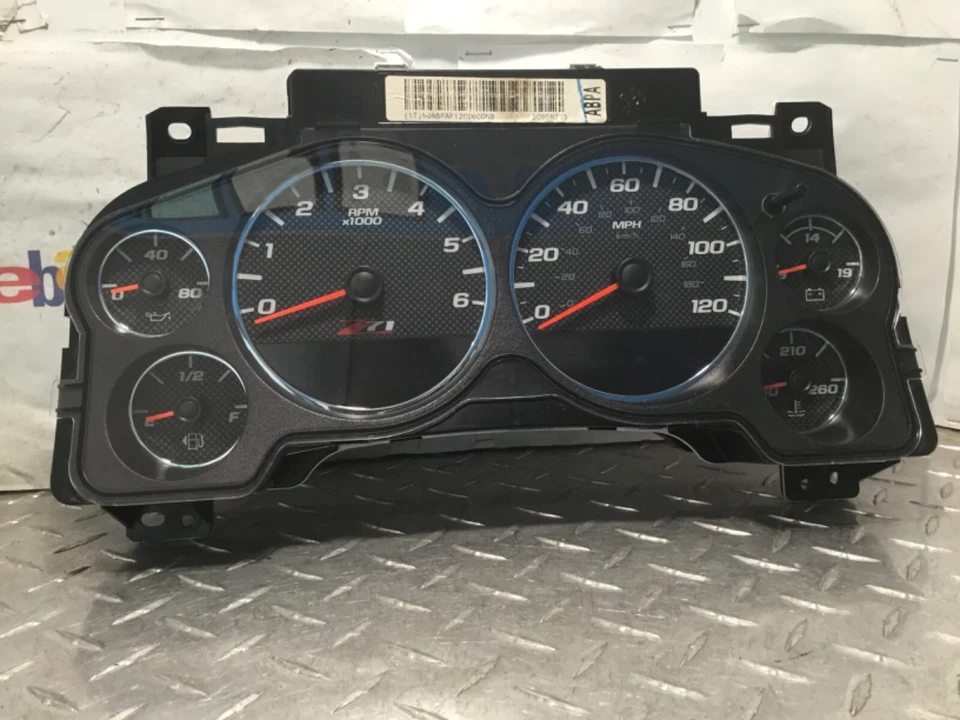 2012 SILVERADO 4X4 5.3  GM Tahoe Suburban Speedometer Cluster Z71 28278978 - Image 3 of 4