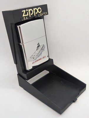 USS KEARSARGE LHD 3 Zippo Lighter With Holder 1999 | eBay