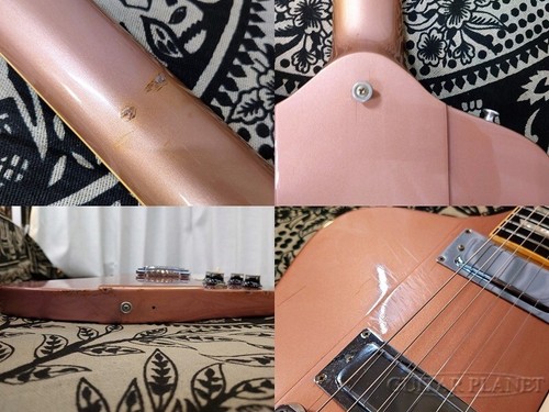 Gibson Custom Shop Firebird V Heather Poly USA 1997 Solid Body Electric Guitar - Picture 11 of 13