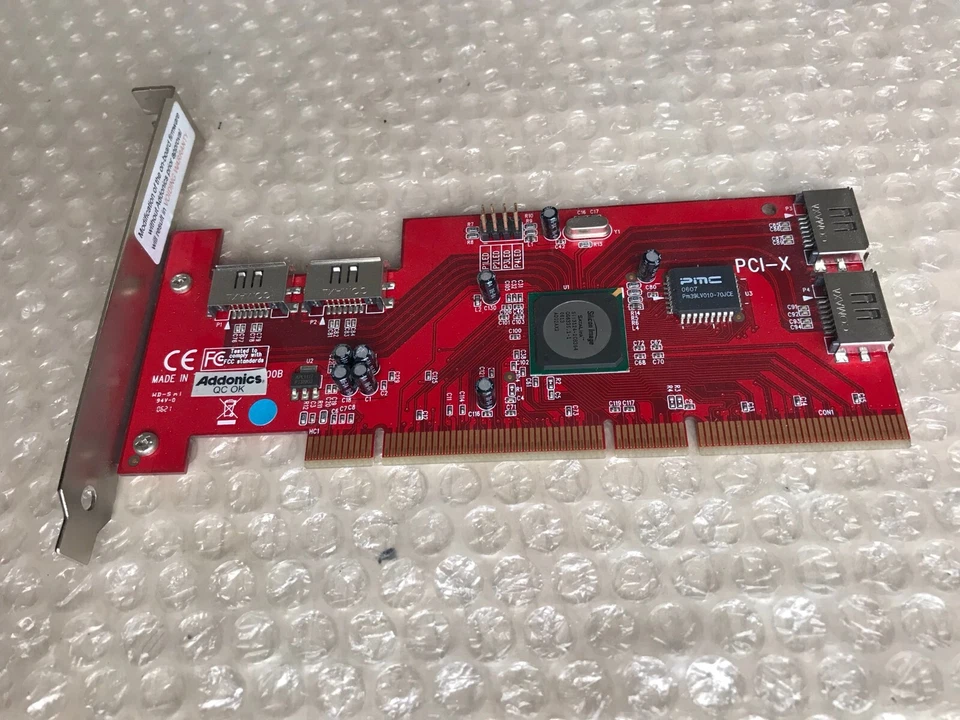 Addonics 4-Port (PCI-X) Serial ATA II Raid Controller / ADS3GX4R5 - Image 3 of 4