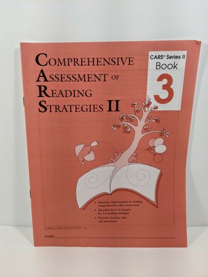 Comprehension Assessment Of Reading Strategies Ii 3rd Grade Cars 2 Book 3 9780760909997 Ebay