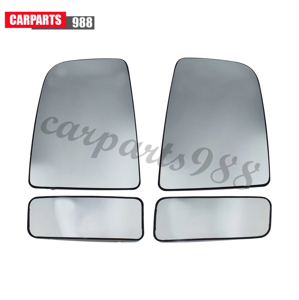 Espejo retrovisor inferior superior izquierdo derecho 4 piezas vidrio térmico para Sprinter 2500 3500 Foto 2 de 4