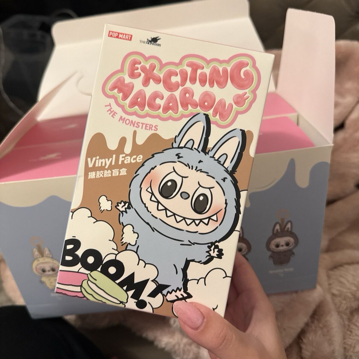 POP MART Labubu The Monsters Exciting Macaron Plush Series