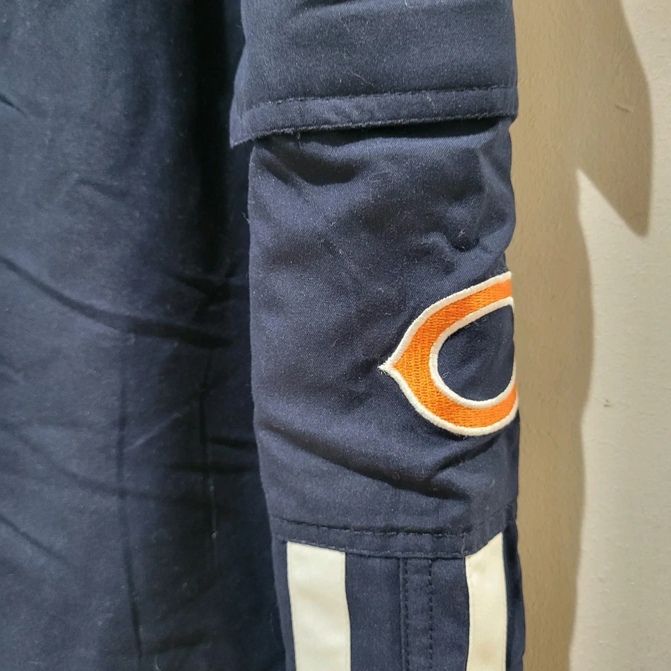 Mens Chicago Bears Swim Trunks Size XXL Blue Nwt Tie Elastic Waist  - Image 3 of 4