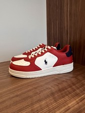 Image of polo ralph lauren master court trainers (size 10) Please Contact (07903557096)