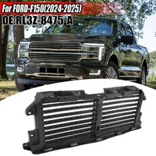 Black Upper Active Air Shutter W/o Motor For Ford F150 F-150 2024-25 RL3Z-8475-A