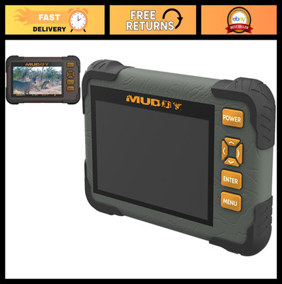 Durable Water-Resistant SD Card Viewer for Hunting - 4.3'' LCD Screen, Audio Jack