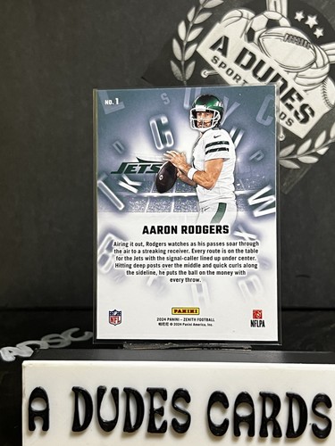 2024 Panini Zenith - A to Z Aaron Rodgers #1 - Picture 2 of 2