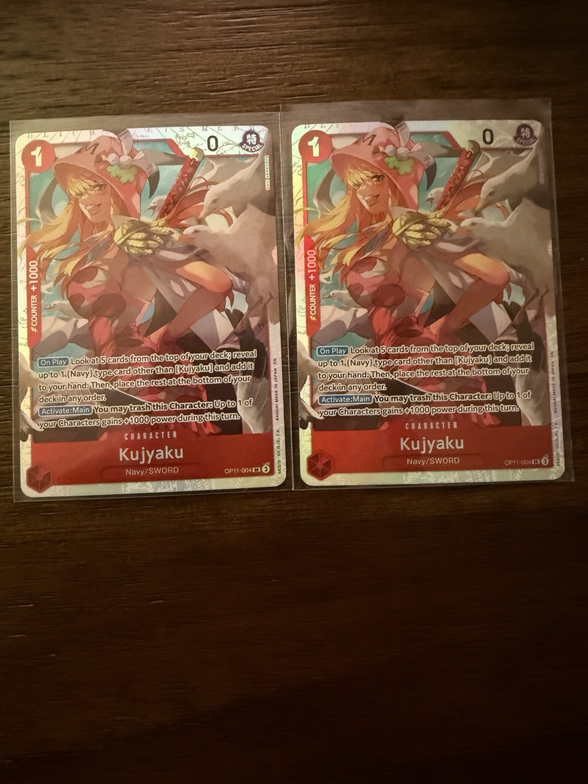 Kujyaku OP11-004 A Fist of Divine Speed Foil