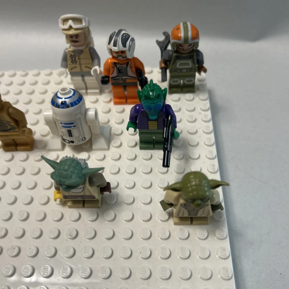 LEGO Star Wars Heroes Lote - Greedo, R2-D2, C-3PO, Yoda x3, Rebel Pilot + Más Foto 4 de 4
