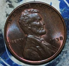 1938  lincoln cent  {{{1F20