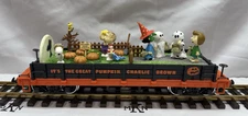 LGB 44610 Peanuts It's the Great Pumpkin, Charlie Brown Halloween Train G Scale