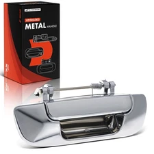 A-Premium Upgraded Metal Chrome Tailgate Handle for Dodge Ram 1500 02-08 2500