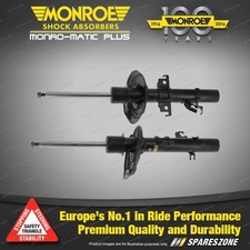 Front Monroe Monro-Matic Plus Shock Absorbers for Renault Kadjar HLNC SUV 18-20