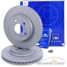 ATE 2x BREMSSCHEIBE BELÜ Ø300 HINTEN FÜR MERCEDES BENZ E-KLASSE COUPE C207 09-