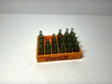 Estuche de 21 botellas de Coca-Cola individuales miniatura de colección verde/claro-cajón amarillo