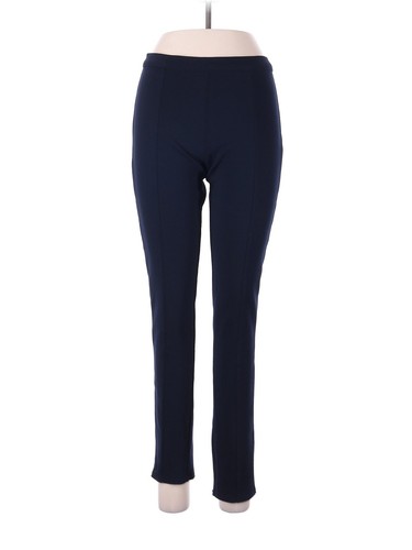 Joan Vass Women Blue Casual Pants 6