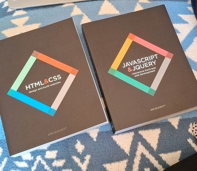 Web Design with HTML, CSS, JavaScript and jQuery Set by Jon Duckett