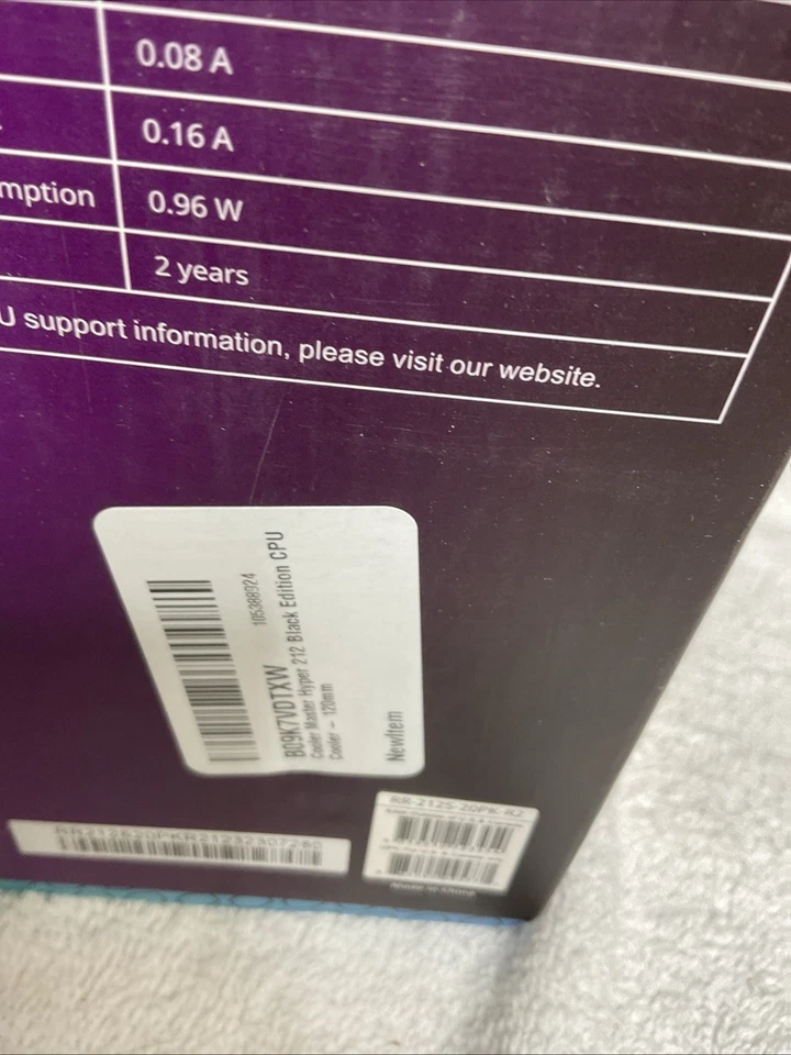 Cooler Master Hyper 212 Black Edition CPU Air Cooler RR-212S-20PK-R2 - Image 4 of 4