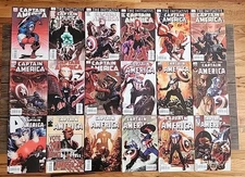 Captain America Comic Lot #25-42 Death New Winter Soldier Marvel Ed Brubaker Run